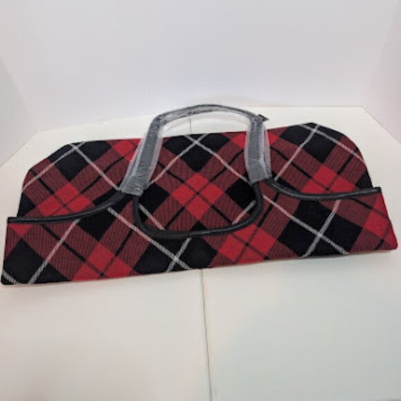 NWT Never Used Victoria’s Secret Plaid Tote Bag & Cozy Blanket Set - Picture 5 of 9